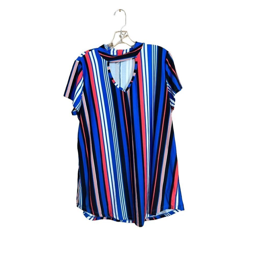 Bobbie & Brooks Women's Plus Size Multi-Color Top